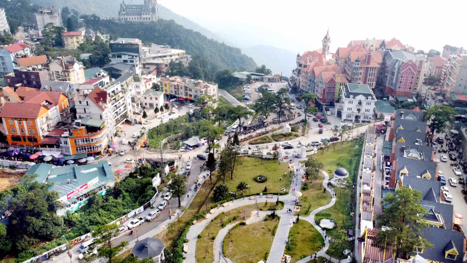 永福省三岛成为国家旅游区。图自越通社