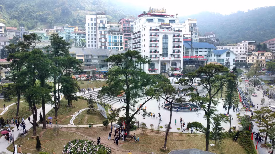 三岛国家旅游区的中心公园。图自越通社