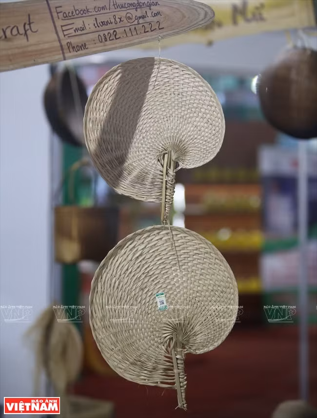 欢梅农庄的竹子产品。图自越南画报