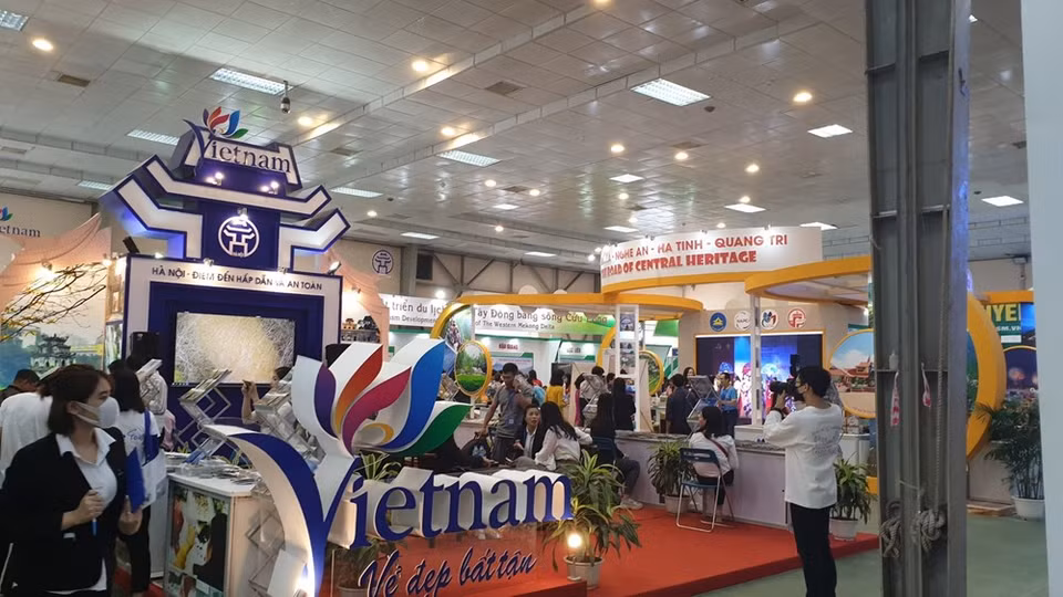 2020年国际旅游展举办的目的是为各地方、国际组织和企业推广品牌，介绍旅游产品和促进旅游业发展等搭建平台。图自 越通社