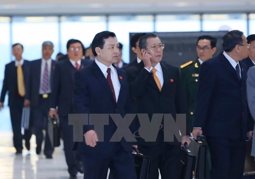  出席会议的代表们。（图片来源：越通社）
