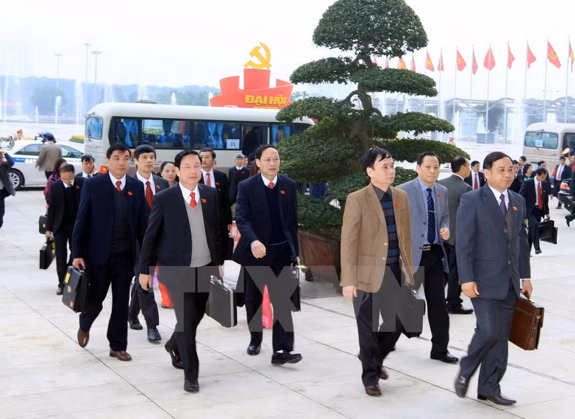  出席会议的代表们。（图片来源：越通社）