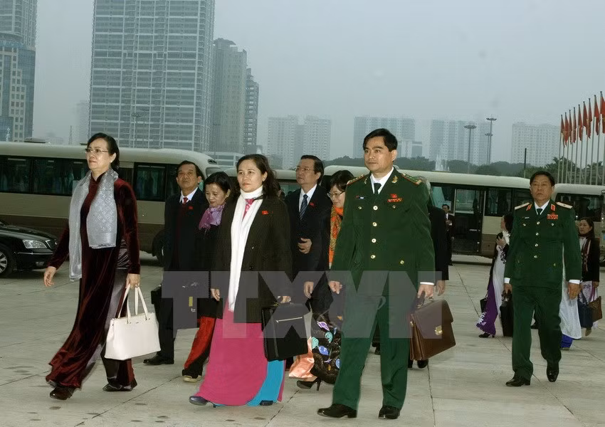  出席会议的代表们。（图片来源：越通社）