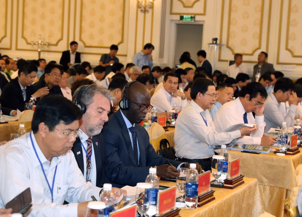 出席会议的代表。越通社记者 统一 摄