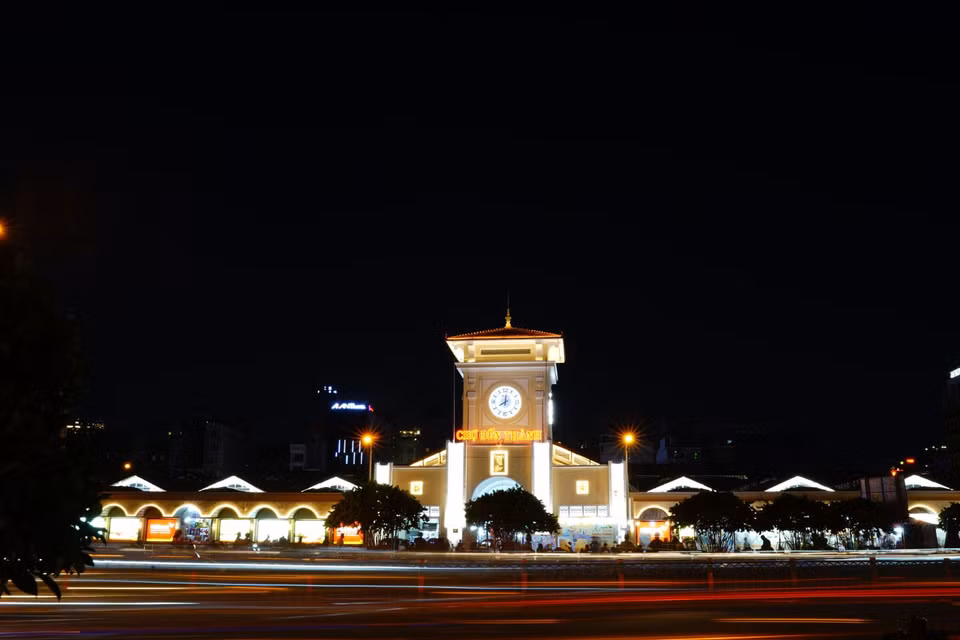 槟城市场是备受游客青睐的目的地。图自越通社/信息报