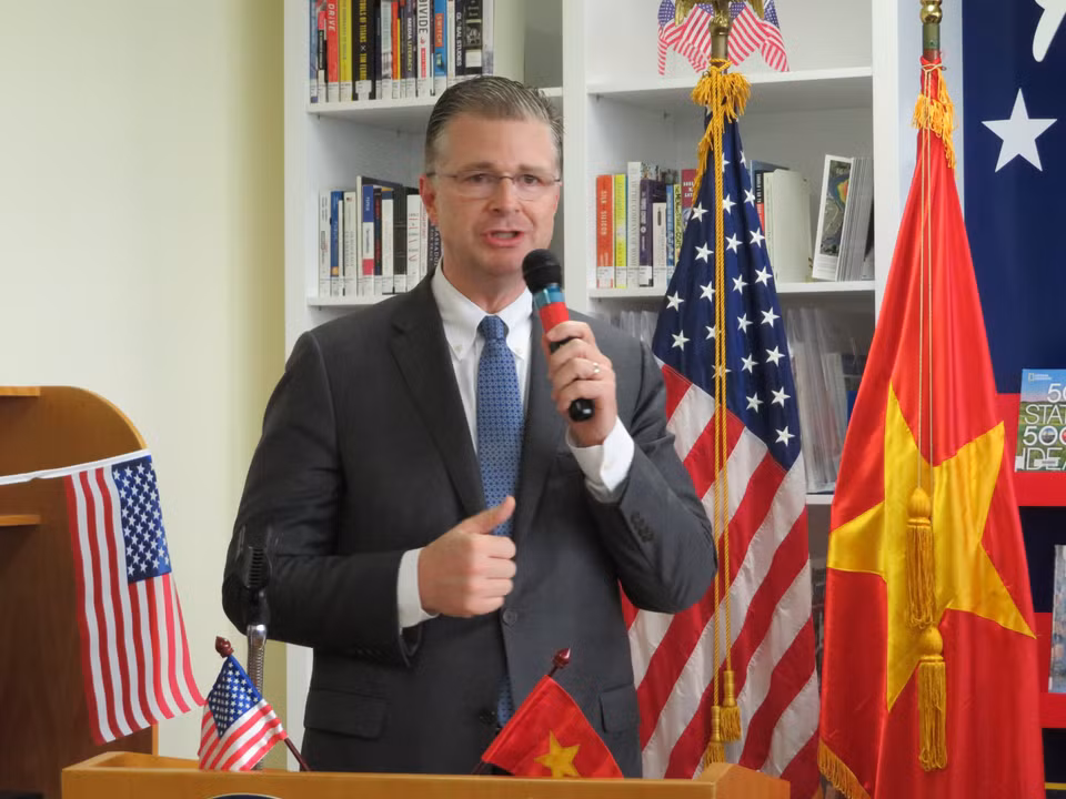 美国驻越南大使丹尼尔•克里滕布林克。越通社记者 映雪 摄