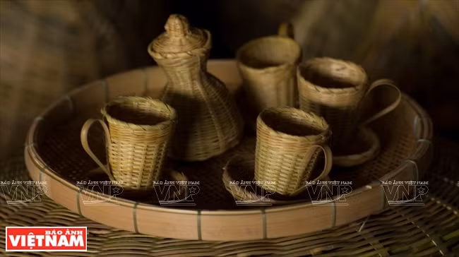 竹编制品。图自越南画报