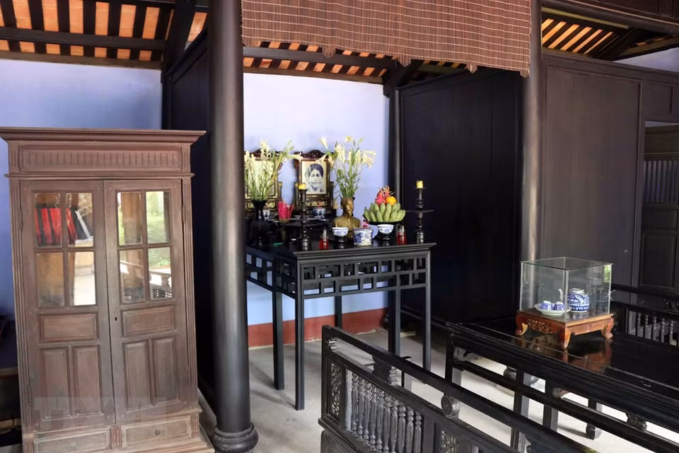 顺化市顺录坊梅叔鸾街112号胡伯伯纪念馆——这是胡伯伯母亲黄氏鸾于1901年2月去世的地方。越通社记者 杜长 慑