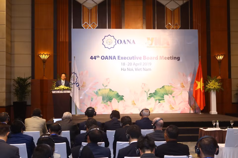 会议全景。图自越通社