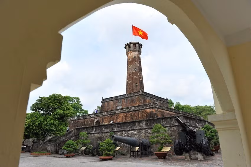 河内旗台。越通社记者 明德 摄