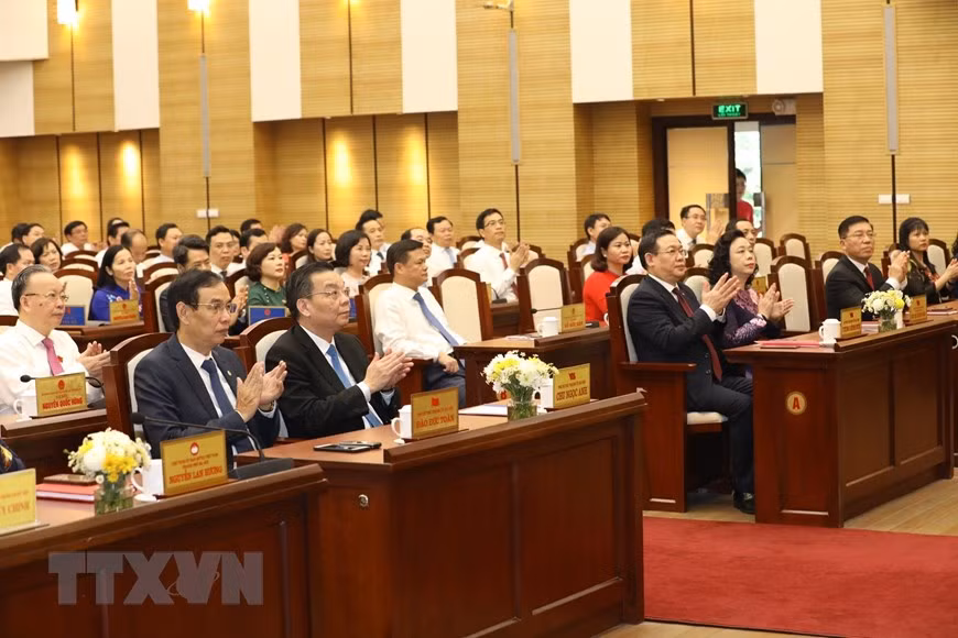 会议全景。图自越通社