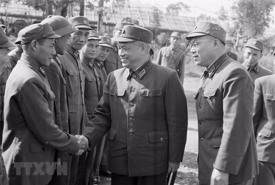 文进勇大将是越南民族才华谋略的军事将领。（图自越通社）