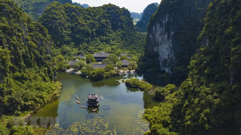长安生态旅游区绝美风景。越通社记者 明德 摄