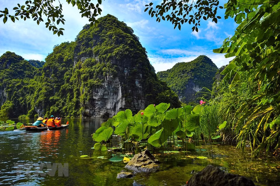 长安秋氛的风景显得平平淡淡。越通社记者 明德 摄