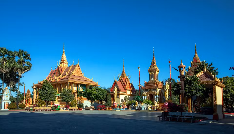 暹干寺美丽全景。图自越通社