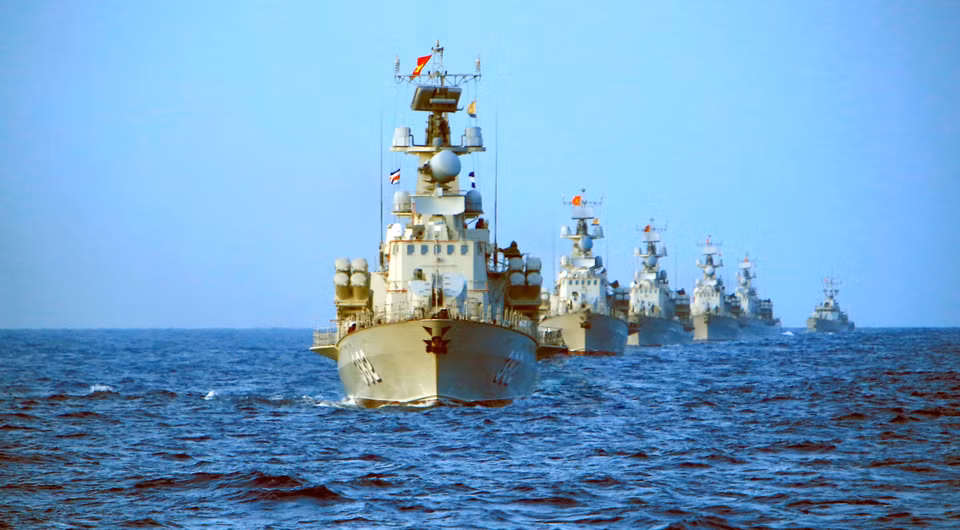 越南海军第二军区167号旅于2013年7月12日成立，是越南海军军种水面战斗力量。图自越通社