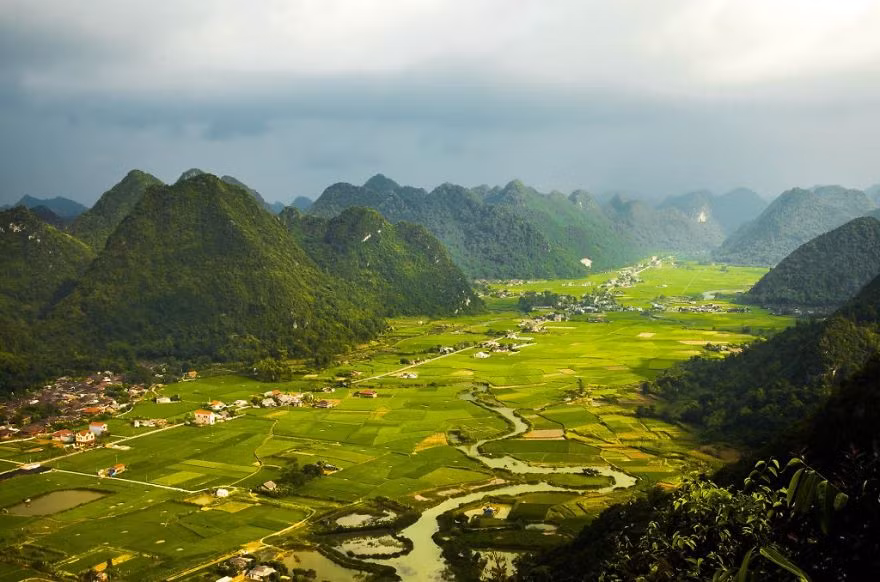 谅山省北山美景。