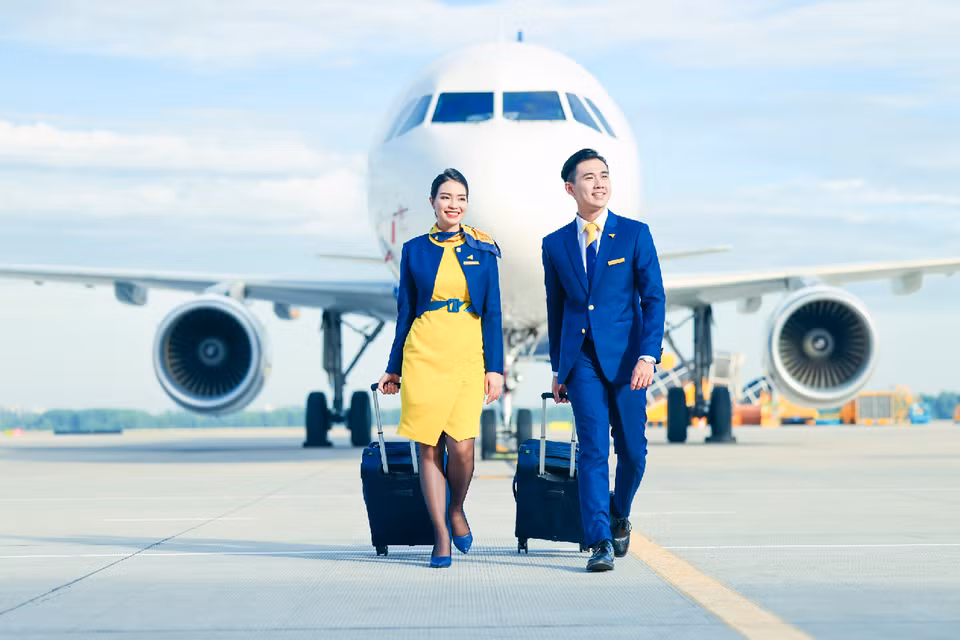 越游航空公司总部位于富牌国际机场，在国内和国际范围内从事定期和不定期飞行，运送客、货、行、邮件的运输。越游航空公司供图