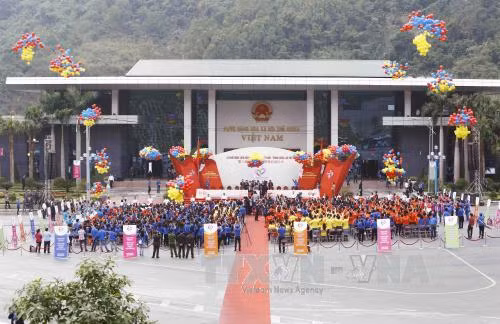 启动仪式全景（图片来源：越通社）