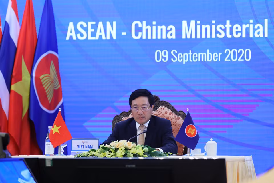 第53届东盟外长会议和相关会议是2020年东盟主席年的最重要会议之一。越通社记者 林庆 摄