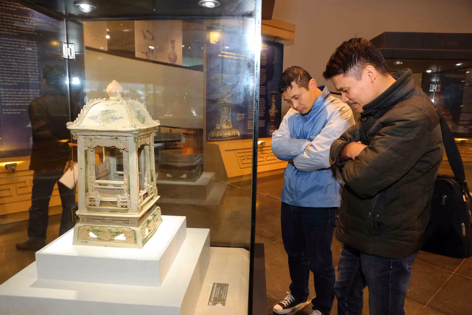 参展宝物。（图片来源：越通社）