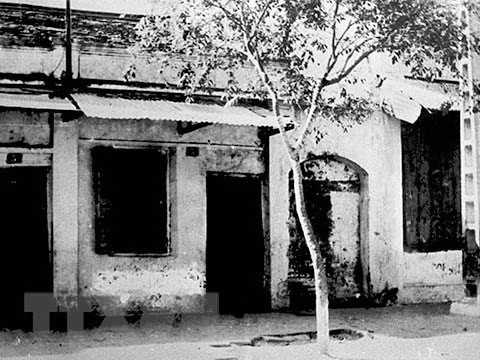 越南首个共产党支部于1929年3月在河内市咸龙街5D号正式成立。图自越通社