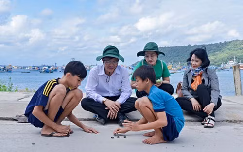 土珠岛乡乡民非常友善好客。（图片来源：《人民军队报网》）