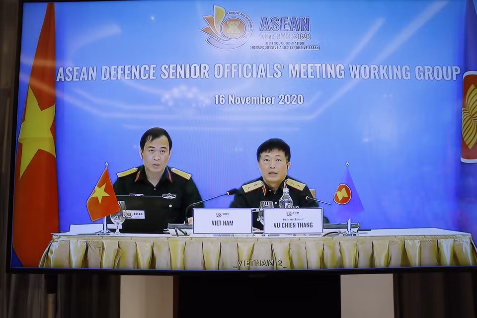 会议举办目的是促进东盟各国之间的防务合作，发挥越南国防部在2020年东盟轮值主席年内的东盟各国国防部长会议和东盟各国国防部长扩大会议主席的作用。越通社记者 杨江摄