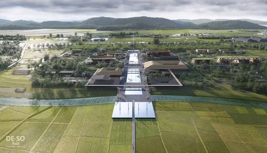 这也是与义安省南坛县特殊且最具吸引力的文化—历史旅游群体。图片来源：Vietnam+