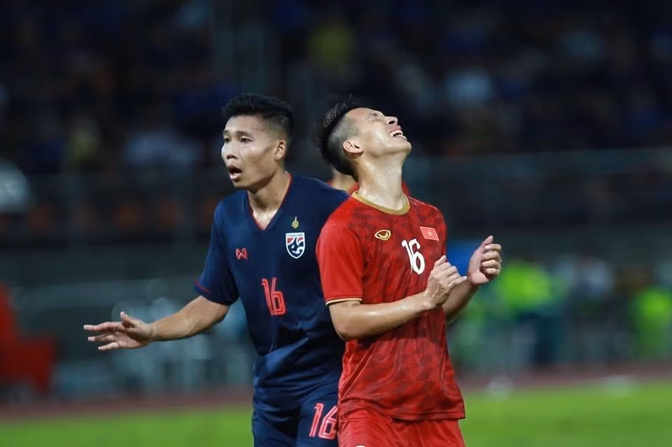  泰国队主场 0-0 越南队。越通社记者仲达 摄