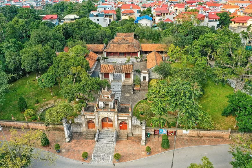 蜀泮安阳王祠始建于1687年，于1689年重建，常被称为上祠。图自越通社