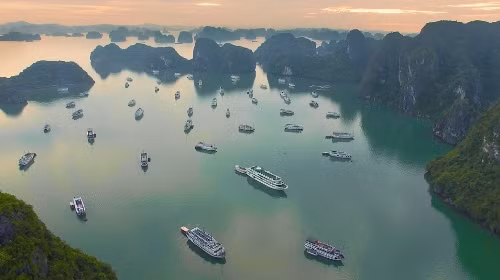 长达30秒的越南旅游宣传片10月20日晚在英国旅游卫视（Travel Channel）上播出（图片来源：vnexpress.net）