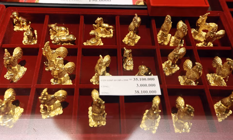12生肖黄金（图片来源：越通社）