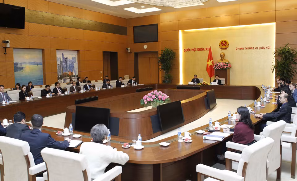 会议现场。越通社记者 文叠 摄