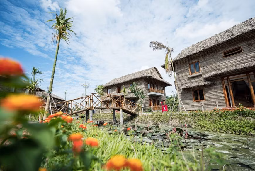越南西部地区首次出现Ecolodge生态度假区。图自Vietnam+
