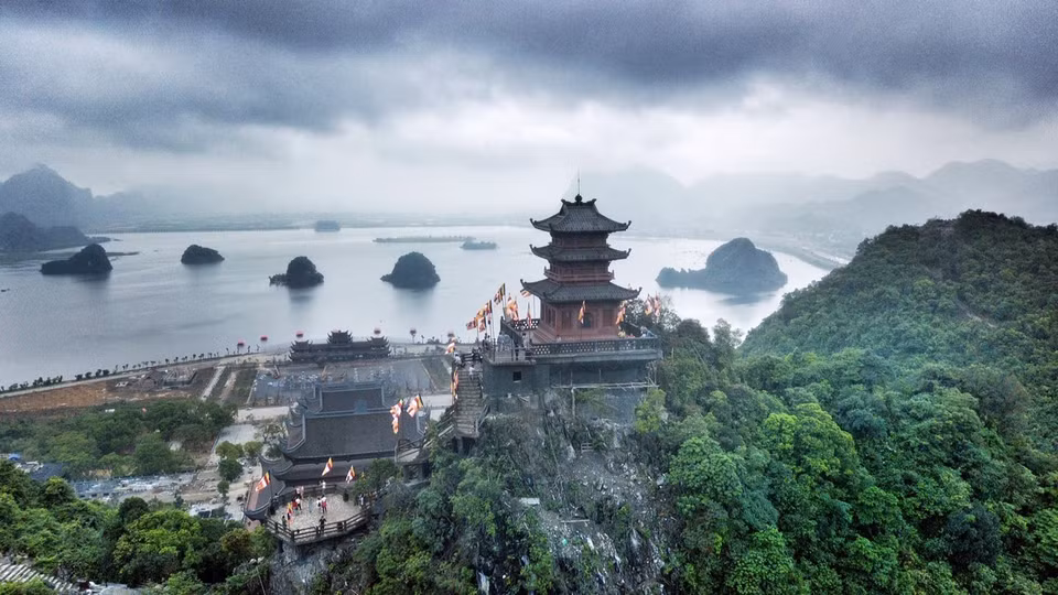 三祝寺有1000多年的历史，总面积达5000公顷。图自越通社