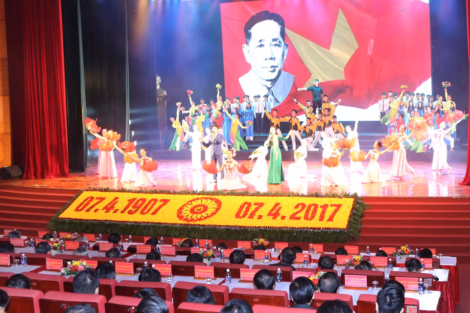 已故总书记黎笋诞辰110周年纪念大会。（图片来源：越通社）