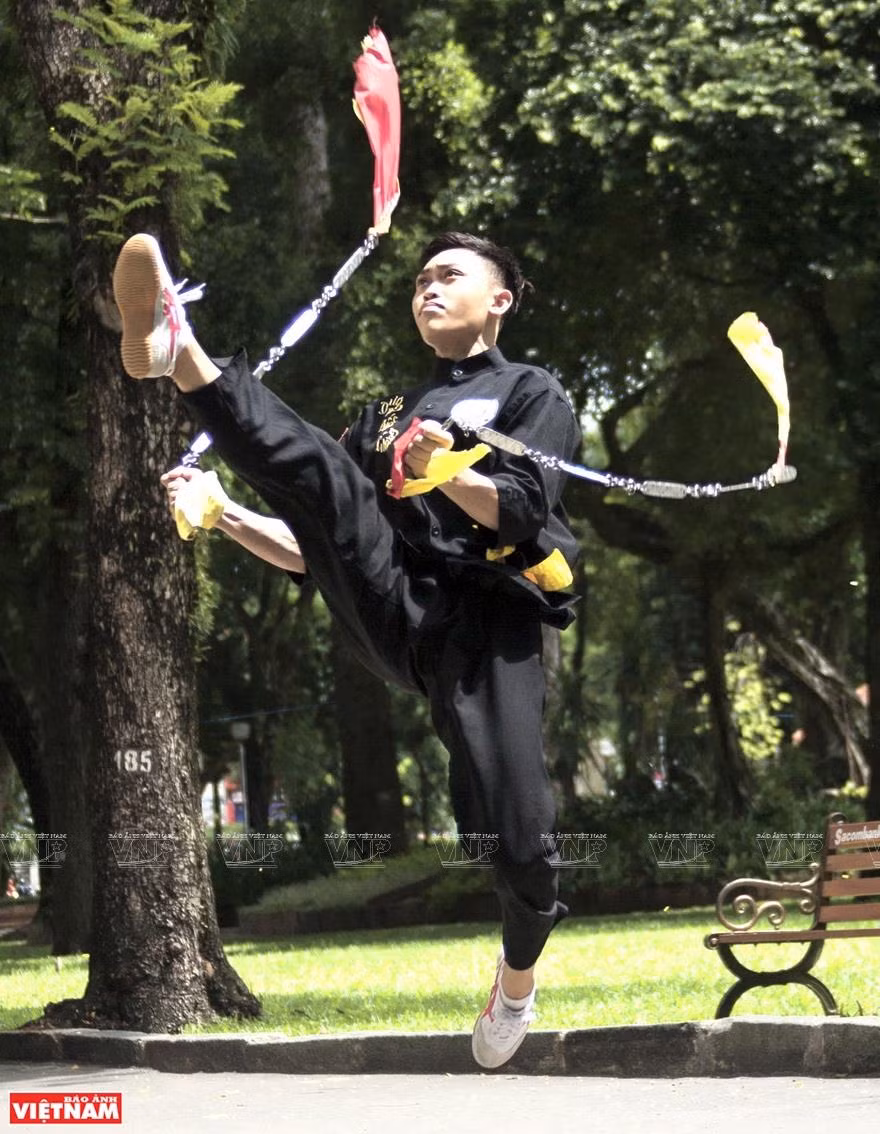 越南武师排练。图自越南画报