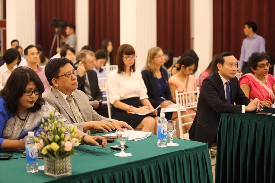 与会代表。越通社记者 杨江 摄