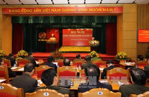 第72届全国公安会议全景（图片来源：越通社）