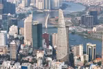 Bitexco金融塔是胡志明市的象征之一。图自越通社