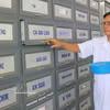 用于万市（Chợ Vàm）慈善传统医学诊所患者治疗的药材。图自