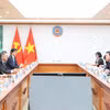 会见现场。图自经济财政杂志