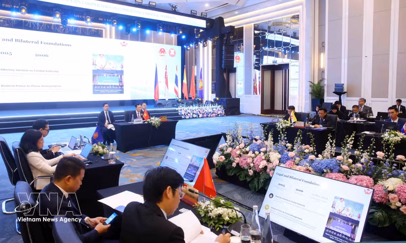 会议现场。图自越通社