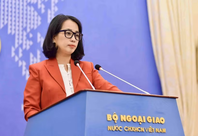 越南外交部发言人范秋姮。图自外交部