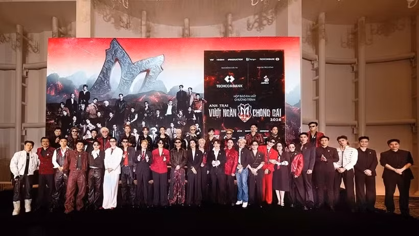 参加《披荆斩棘的哥哥》的男星。图自YeaH1