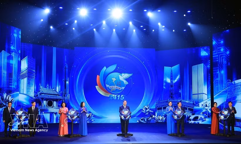 “2027年妇女创新创业，提升越南品牌价值”竞赛举行启动仪式。图自越通社