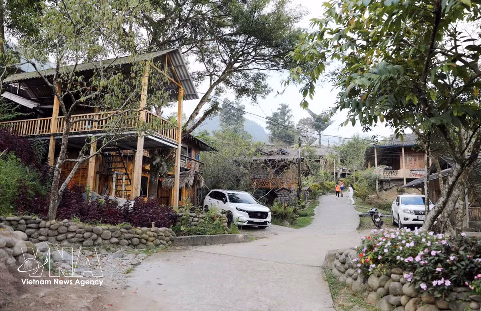 近年来，劳寨已成为深受游客青睐的旅游目的地之一。图自 越通社
