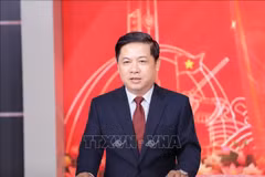 得乐省委书记梁阮明哲同志。图自越通社
