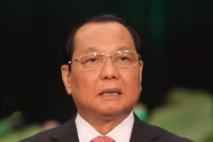 原胡志明市人民委员会主席黎青海。图自越通社